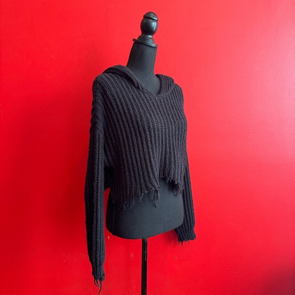 🖤 Wildfox Marley Cropped Hoodie 🕸️ NWOT - Picture 8 of 8